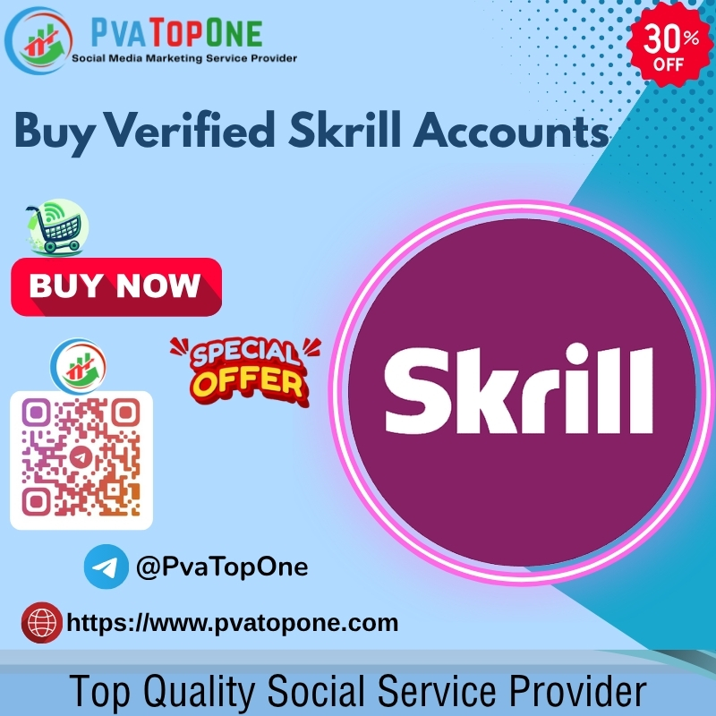 Buy Verified Skrill Accounts