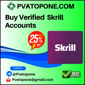 Buy Verified Skrill Accounts